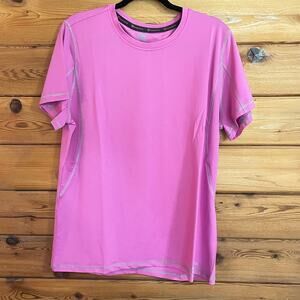 Husqvarna Pink Short sleeve t shirt Xlarge